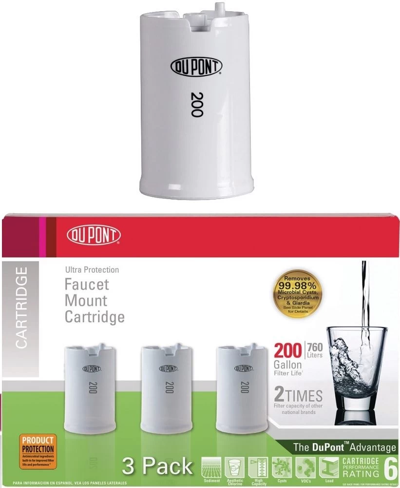 DuPont® 200 Gallon Faucet Mount Filter Cartridges