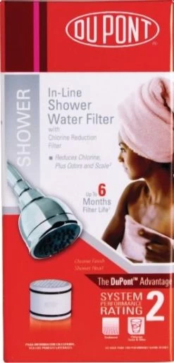 SS1050CH DuPont® In-Line Shower Filter System